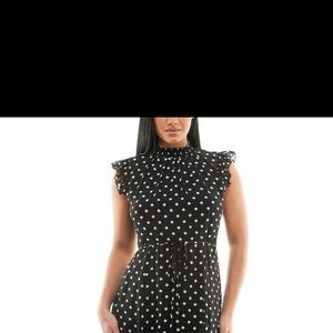 Fully lined chiffon dress . New , still with tag